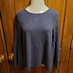 Very J Bell Long Sleeve P2P 18 L 18 Sz Small